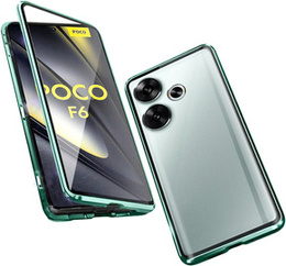 Θήκη για Xiaomi Poco F6, Frame Case, πράσινη