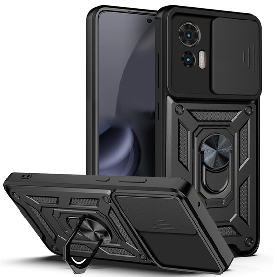 Θήκη για Motorola Edge 30 Neo 5G, CamShield Slide, μαύρο