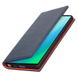 Δερμάτινη θήκη για Samsung Galaxy S23 Plus, ERBORD Grain Leather, ναυτικό μπλε