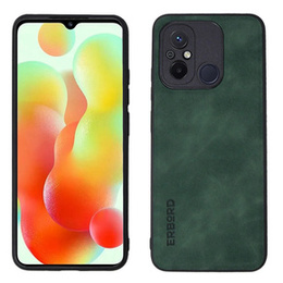 Θήκη για Xiaomi Redmi 12C, ERBORD Business, με πλάκα στήριξης αυτοκινήτου, πράσινη