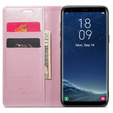 θήκη CASEME για Samsung Galaxy S8, Waxy Textured, ροζ
