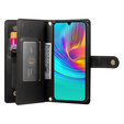 Θήκη με πτερύγιο για Samsung Galaxy A36 5G, Wallet Zipper Pocket, μαύρη