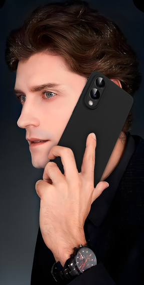 Λεπτή θήκη για Samsung Galaxy S25 Edge, Slim, μαύρη