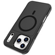 Θήκη MagForce για iPhone 17 Pro Max, για MagSafe, θωρακισμένη, μαύρο