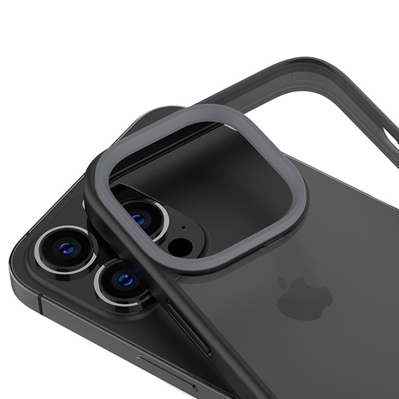 Θήκη για iPhone 13 Pro, ERBORD Hybrid Case, μαύρη