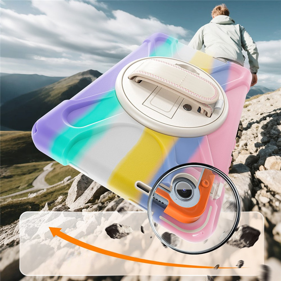 Θήκη με βάση και ιμάντα ώμου για Lenovo Tab One