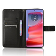 Θήκη με πτερύγιο για Motorola Edge 50 Pro, Wallet Smart Magnet, μαύρη