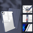 Θήκη για Apple iPad Air 11" 6 gen. 2024 (A2902, Smartcase Hybrid, με χώρο για γραφίδα, μωβ