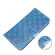Θήκη με πτερύγιο για Oppo A17, Wallet mandala, μπλε