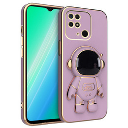 Θήκη για Xiaomi Redmi 10C, Astronaut, μωβ