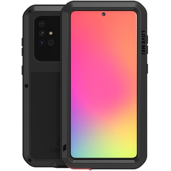 Θήκη για Samsung Galaxy A71 - Love Mei Powerful, μαύρη