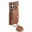 Θήκη για Samsung Galaxy S25 Ultra, GKK Leather, μαύρη