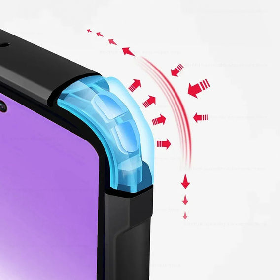 Θήκη για Oppo A5 Pro 5G, AntiDrop Hybrid, μαύρη