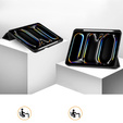Θήκη για iPad Pro 11" 2024 (5 gen.), Smartcase με χώρο για γραφίδα, μαύρη