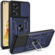 Θήκη για Oppo Reno8 T, CamShield Slide, μπλε