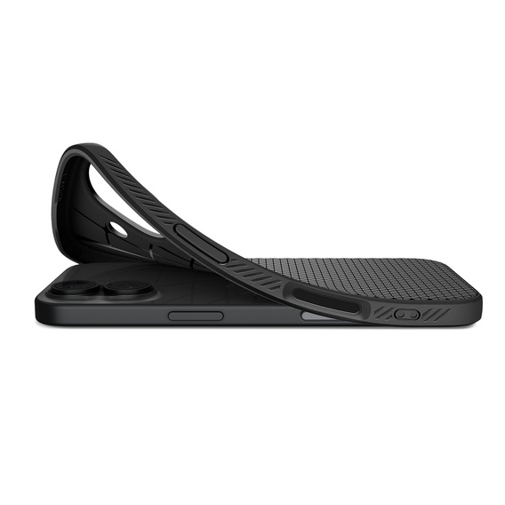 Θήκη Spigen Liquid Air για iPhone 17, Μαύρο ματ