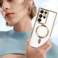 Θήκη για Samsung Galaxy S23 Ultra, MagSafe Hybrid, χρυσή