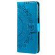 Θήκη με πτερύγιο για Xiaomi Redmi Note 11/11S, Mandala, μπλε