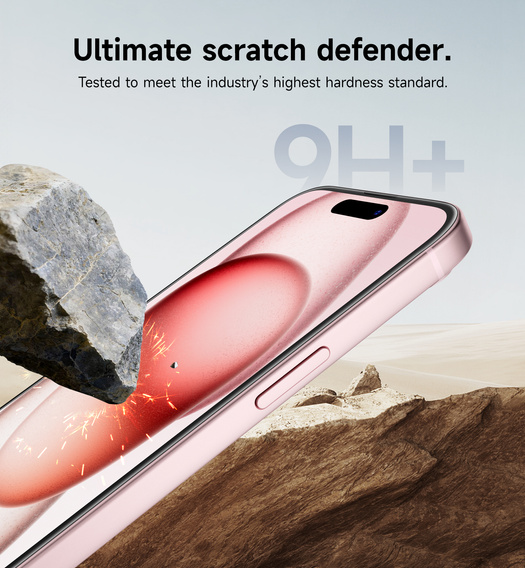 2x SURITCH γυαλί για iPhone 16 / 15