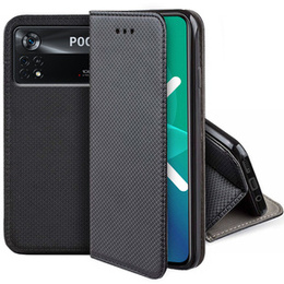 Θήκη με πτερύγιο για Xiaomi Poco X4 Pro 5G, Wallet Smart Magnet, μπλε