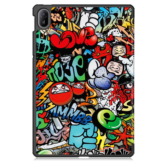 Θήκη για Huawei MatePad SE 11 2024, Smartcase, graffiti