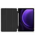 Θήκη για Samsung Galaxy Tab S10 Lite / S10 FE / S9 FE, Smartcase με χώρο για γραφίδα, μαύρη