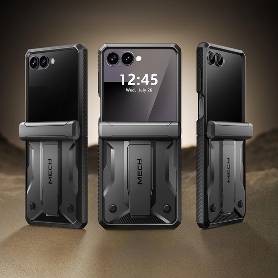 Θήκη Tongate MECH με MagSafe για Samsung Galaxy Z Flip7 FE / Z Flip6, πράσινο