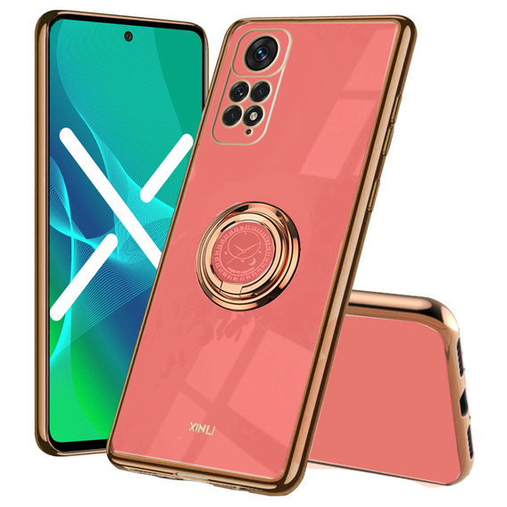 Θήκη για Xiaomi Redmi Note 11 / 11S, Electro Ring, κόκκινη