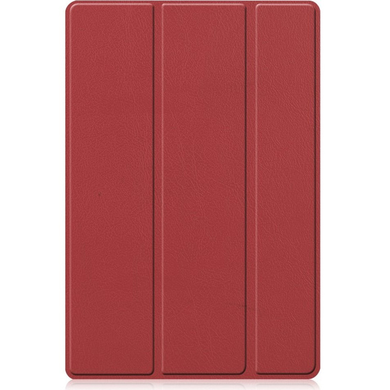 Θήκη για Samsung Galaxy Tab A8 10.5 SM-X200 SM-X205, Smartcase, μπορντό