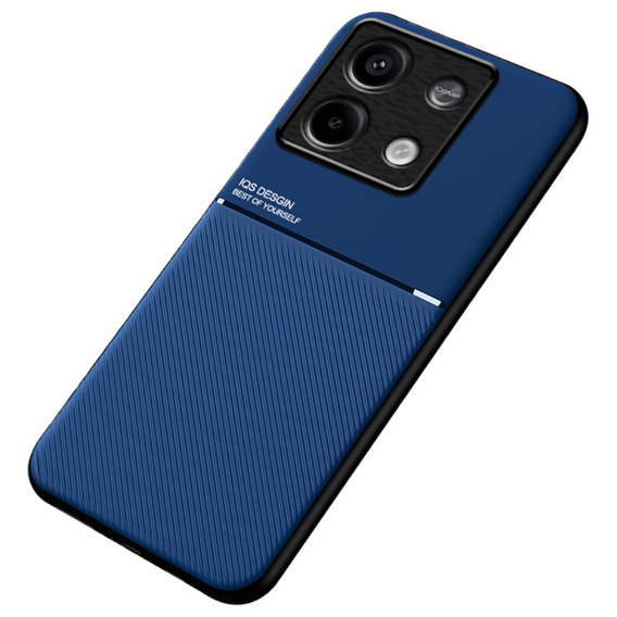 Θήκη για Xiaomi Redmi Note 13 5G, με μαγνητική λαβή, μπλε