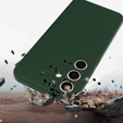 Θήκη για Samsung Galaxy S24 FE, Silicone MagSafe, πράσινη