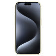 Θήκη για iPhone 15 Pro Max, Silicone Lite, κρεμ χρώματος