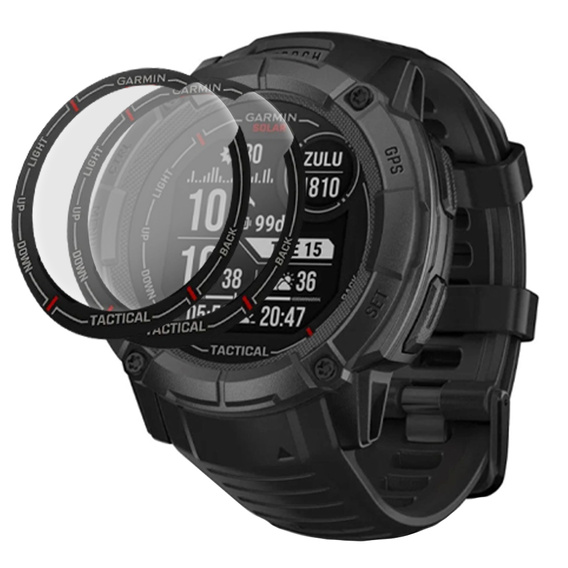 2x υβριδικό γυαλί ERBORD για Garmin Instinct 2X