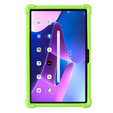 Θήκη σιλικόνης για Lenovo Tab M10 Plus 10.6 Gen 3 TB-125F TB-128F, Impact, θωρακισμένη, πράσινη