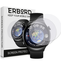 3x Φύλλο υδρογέλης ERBORD για Huawei Watch 4