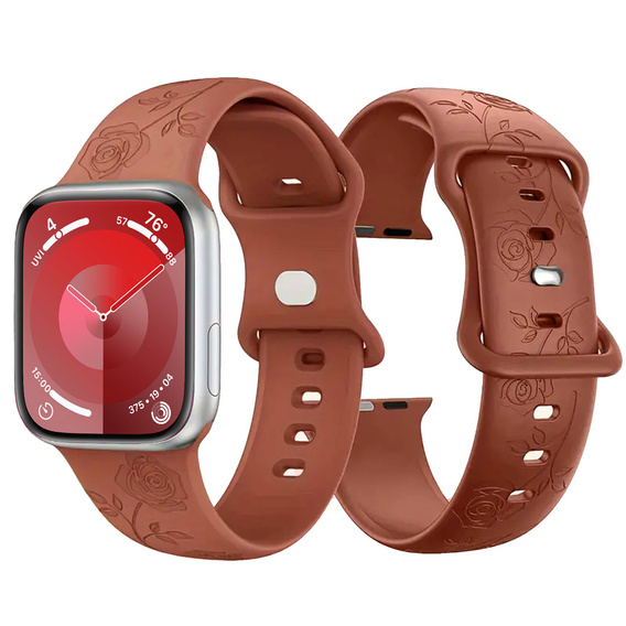 Λουράκι σιλικόνης για Apple Watch 1/2/3/4/5/6/7/8/9/SE 38/40/41/mm