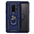 θωρακισμένη θήκη για Samsung Galaxy S9+ Plus, Nox Case Ring, μπλε