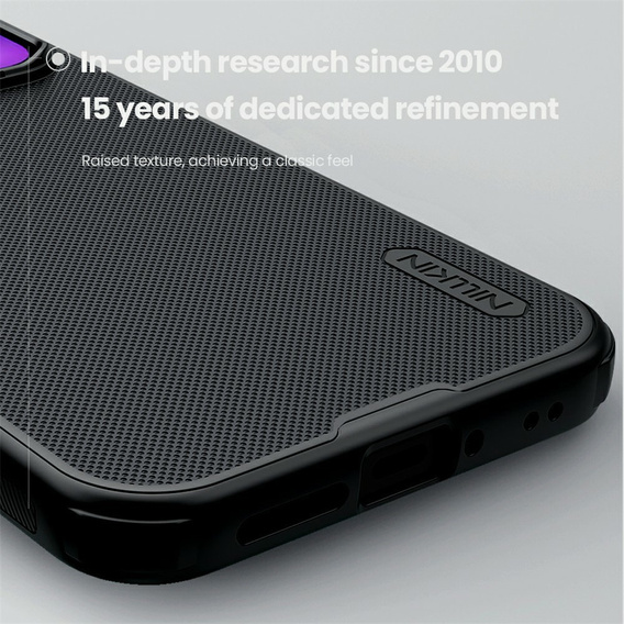 Θήκη NILLKIN Frosted Shield Pro MagSafe για Xiaomi 17 Pro Max, μαύρη