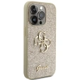 Θήκη GUESS Fixed Glitter Big 4G Logo για iPhone 15 Pro