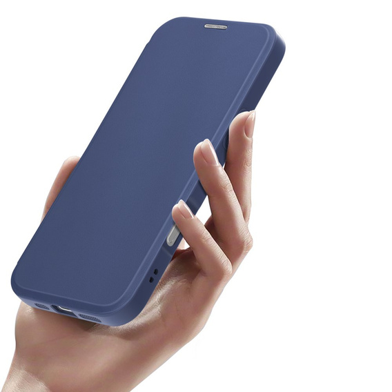 Dux Ducis Θήκη για iPhone 16, Skin X Pro, MagSafe, σκούρο μπλε