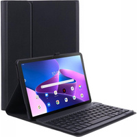 Θήκη + πληκτρολόγιο Lenovo Tab M10 Plus Gen 3 TB-125F TB-128F, μαύρη