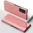 Θήκη για Samsung Galaxy A53 5G, Clear View, ροζ rose gold
