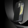 Αναδιπλούμενη θήκη για Samsung Galaxy S25 Edge, Smart View Wallet, μαύρη