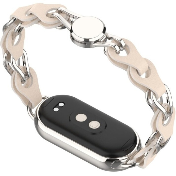Γυναικείο βραχιόλι για Xiaomi Smart Band 10 / 9 / 8, μαύρη