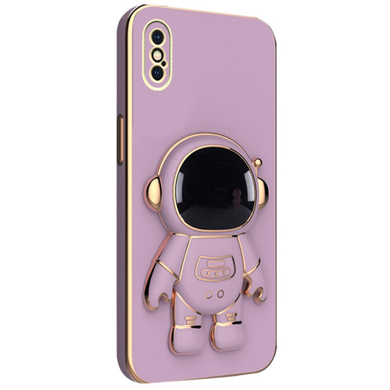 Θήκη για iPhone X / XS, Astronaut, μωβ
