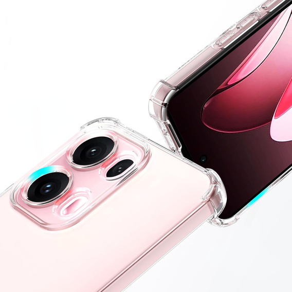 Θήκη για Oppo Reno 13 Pro, Dropproof, διαφανής