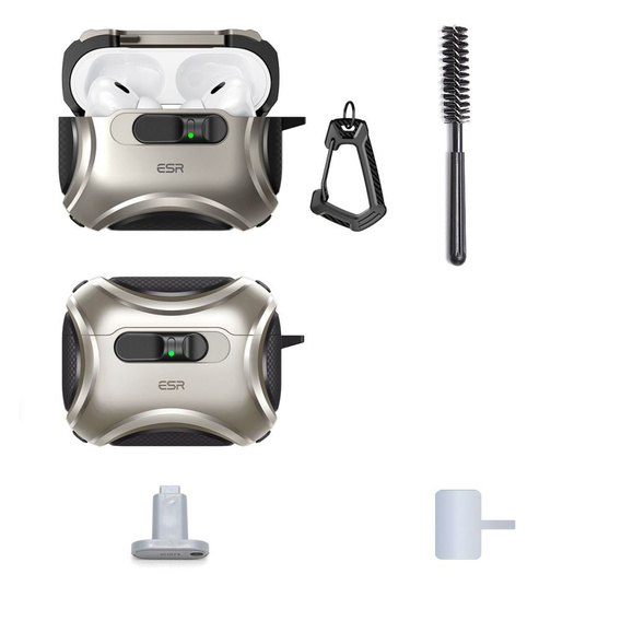 Θήκη ακουστικών με MagSafe ESR Cyber FlickLock για Apple AirPods Pro 3