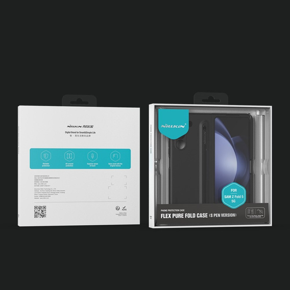 Θήκη NILLKIN για Samsung Galaxy ZFold5 5G, Flex Pure, μαύρη