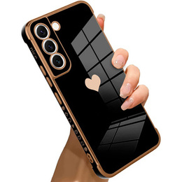 Θήκη για Samsung Galaxy S22, Electro heart, μαύρη