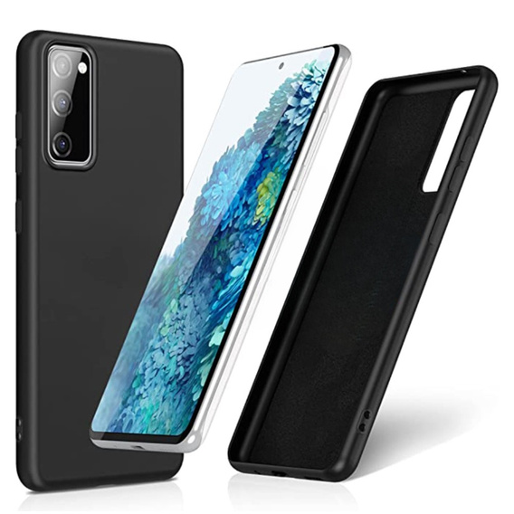 Θήκη για Samsung Galaxy S20 FE, Silicone MagSafe, μαύρη